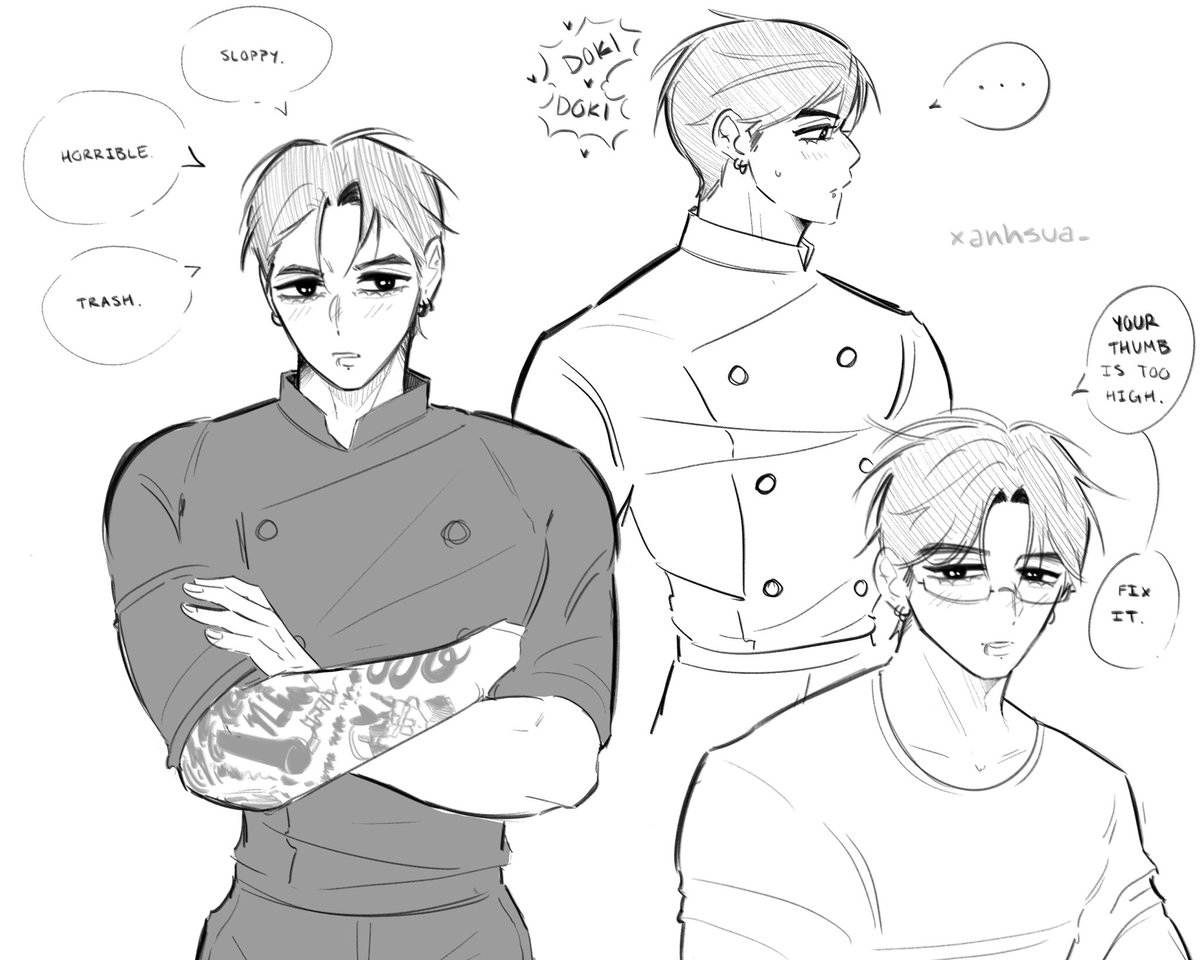 xanhsua_'s tweet photo. chef jeon... #jikook https://t.co/s8xmTwIRN0