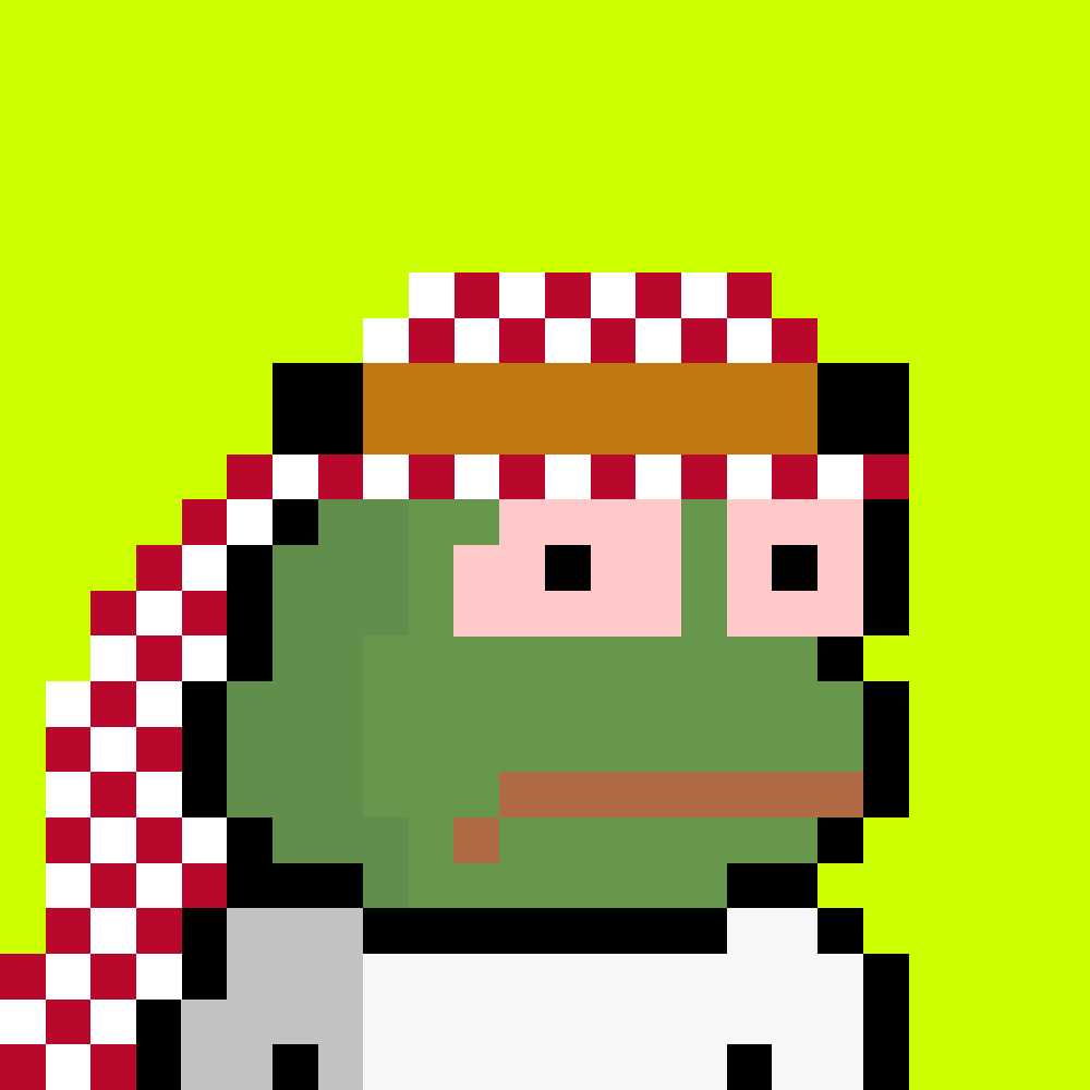 hashfrog_rh's tweet photo. Almost 300 Minted 🐸

We decided to lower the Mint price
0.001 ETH → 0.0001 ETH

https://t.co/gPM0qcKRKD

             Art Power                                        The formula https://t.co/holK6cV0dc
