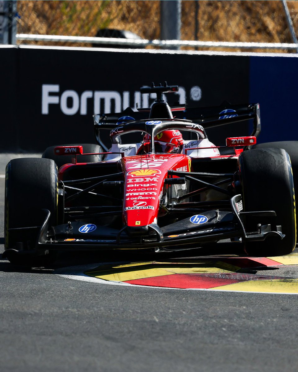 ScuderiaFerrari's tweet photo. An incredibly tight Quali in Madrid, we’re on the second and third row tomorrow 🇪🇸 https://t.co/5gJexdfpyA