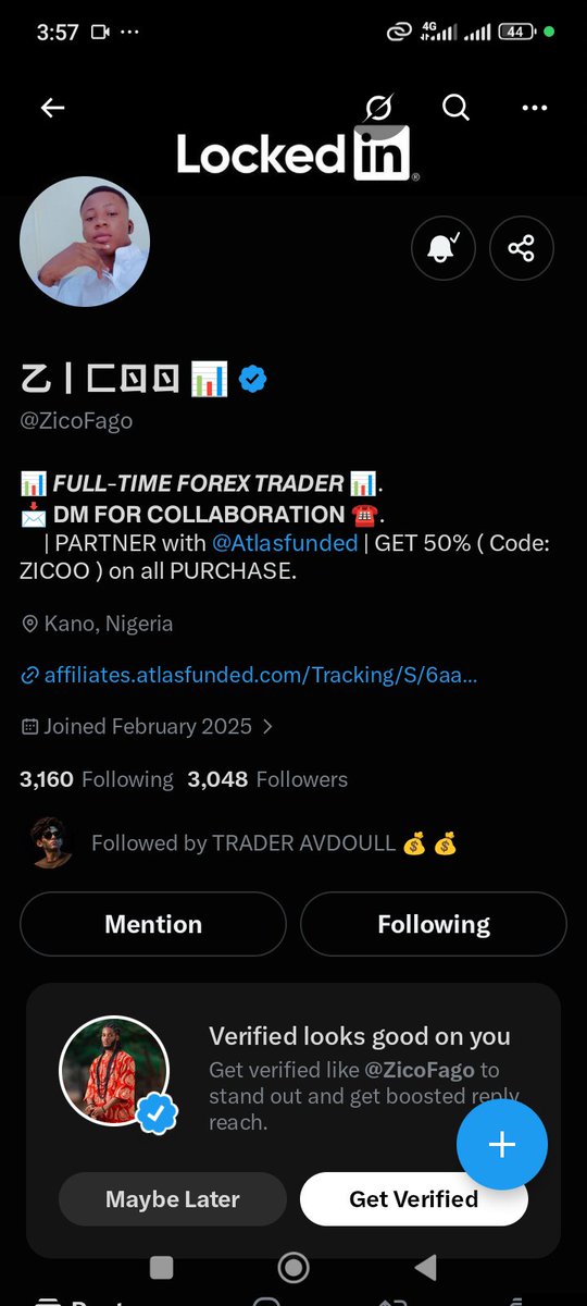 EmmanuelAnih10's tweet photo. @ZicoFago @atlasfunded @LAntonioAF @atlas_futures @HTU_FX Done 
@IamApass @jovanbuha @tonysnip3r https://t.co/5fHdvIslAa