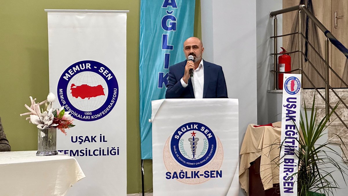 SSMahmutFaruk's tweet photo. Sağlık-Sen Uşak Şubemizin 7. Olağan Genel Kurulunda güven tazeleyen Muhammed Ali Aloğlu başkanımızı ve yönetimini tebrik ediyor, yeni dönemin teşkilatımıza, üyelerimize ve sağlık-sosyal hizmet camiamıza hayırlı olmasını diliyorum. https://t.co/CKcQyusOrq