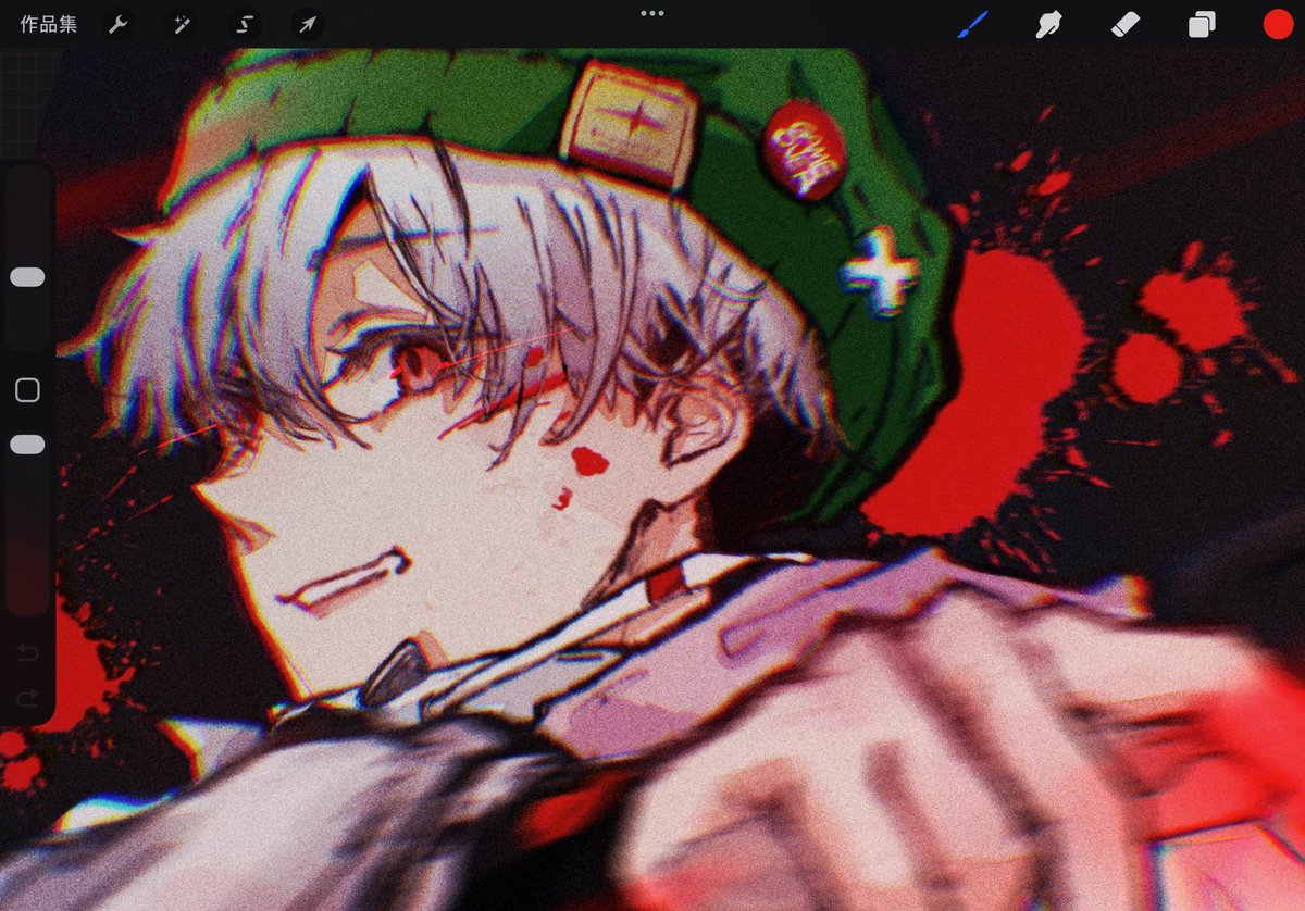 Fan108_56's tweet photo. 局部差分……（來不及畫完） https://t.co/vP6jL92AJK