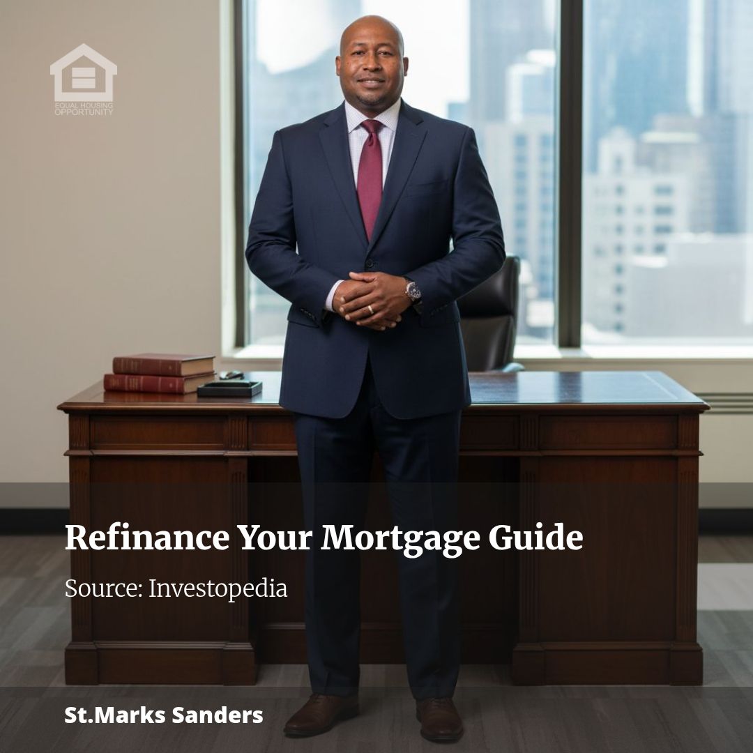 StMarksSanders's tweet photo. When to Refinance Your Mortgage: A Guide to Lowering Payments
Thinking about lowering your mortgage payments? 🏡💸 Refinancing could save you big—but is now the right time? Discover what to consider (rates, credit score, fees) before making the move! How much could you save? https://t.co/CWPz4sa88i