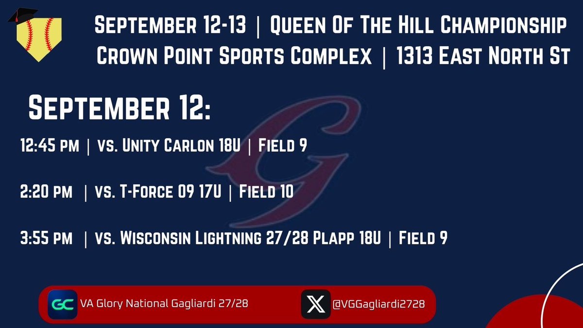 stelladohrmann's tweet photo. Headed to Crown Point to hit the field with @VGGagliardi2728 again to start off the fall season!! So excited!!!
@VAGloryFP 
@CoachFrankieG13 https://t.co/ixMu0paD2O