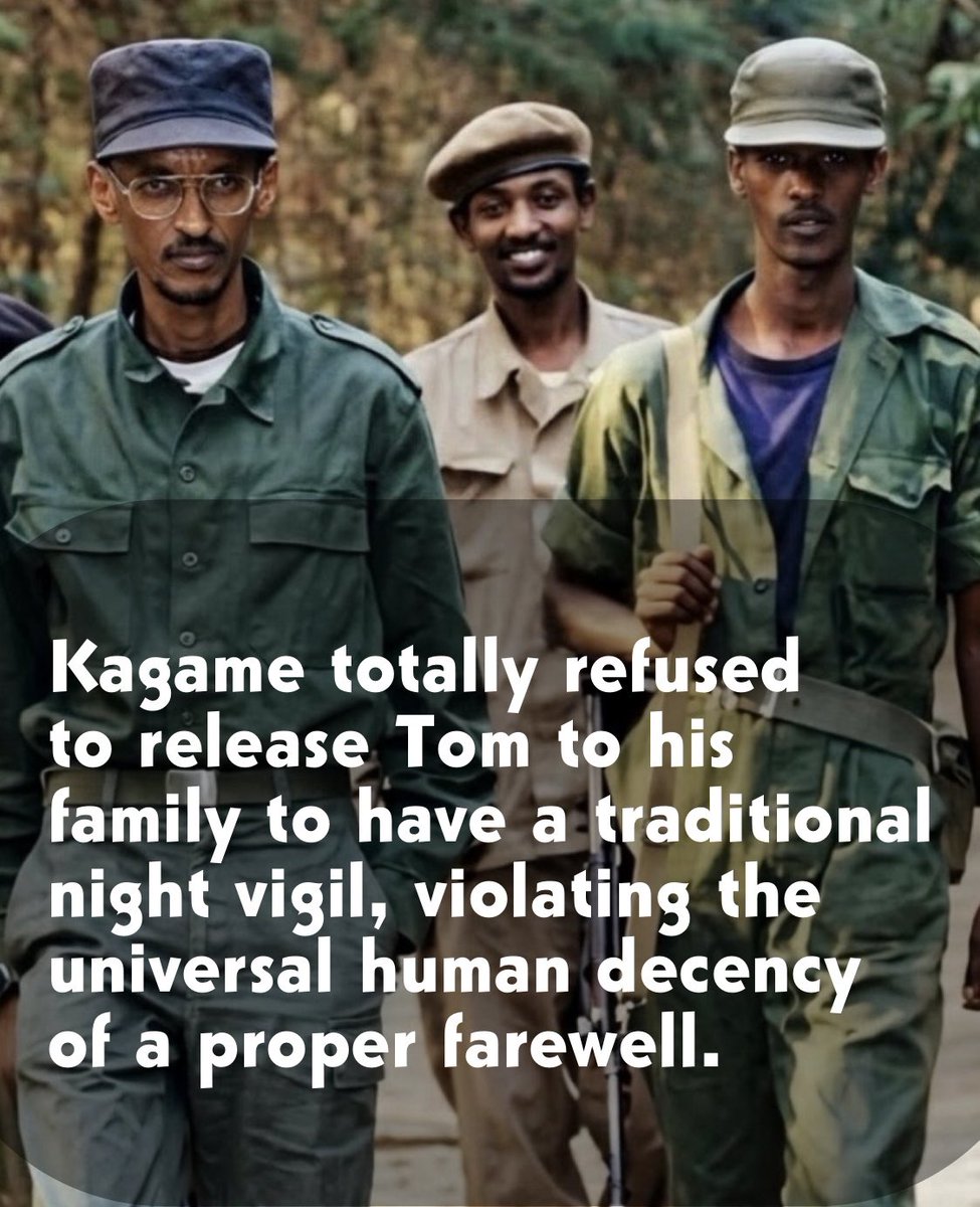 DavidHimbara's tweet photo. Kagame Imprisoned Tom Byabagamba’s Corpse Until His Burial

Kagame did not want the world to see that Tom had been reduced to a skeleton. Whether he died from 12-year prison torture or assassination remains a state secret.

Read the full exposé article: https://t.co/dUjDOqlDbq https://t.co/dgOEHdE2cA