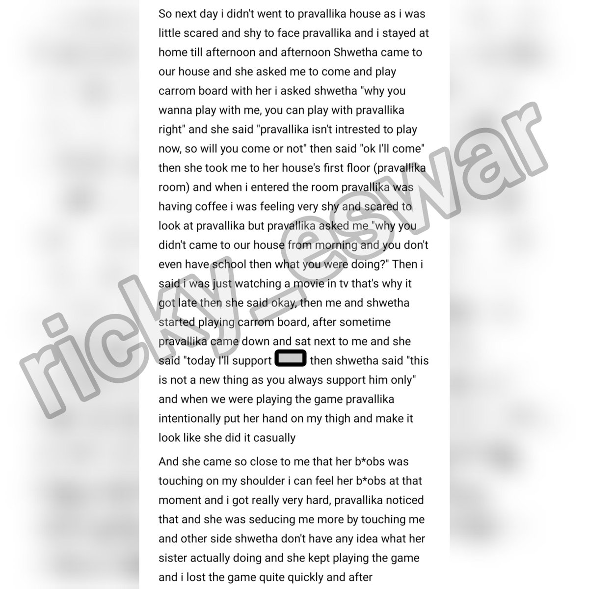 ricky_eswar's tweet photo. that's how i lost my v*rginity part-3
join my telegram channel for more
#teluguconfessions #teluguromance #telugumemes https://t.co/uHMzvovSbN