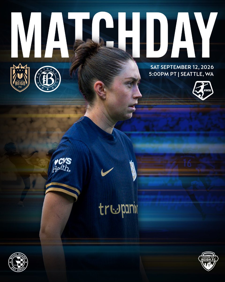 houseofreignfc's tweet photo. MATCHDAY! Time for the Reign to host another California team ⚔️ https://t.co/tsgykhb089