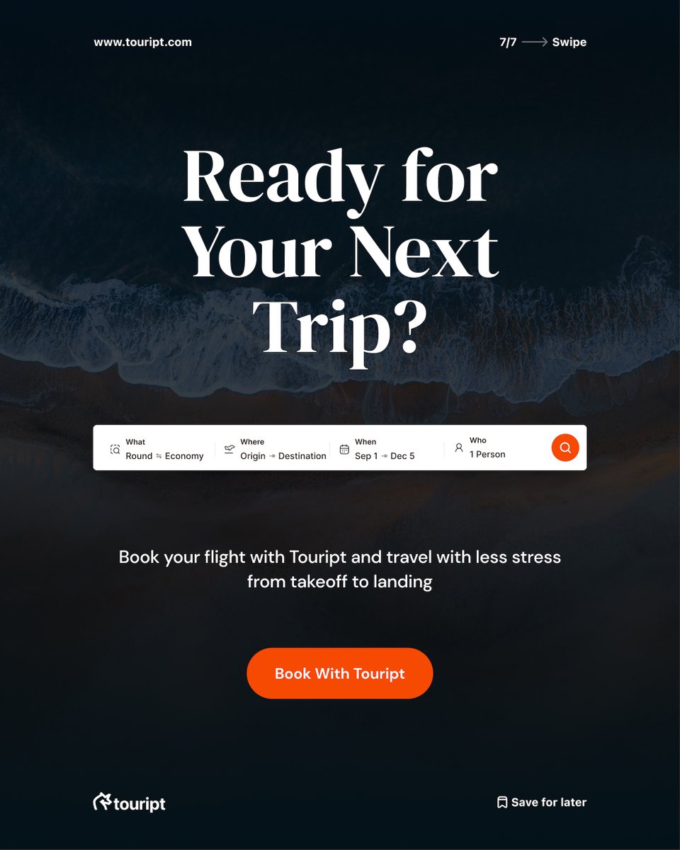 touript_'s tweet photo. Some places are more than just a vacation. They are destinations worth dreaming about.

Ready for your next trip? Book your flight with Touript and travel with less stress from takeoff to landing. Visit https://t.co/matBLsYdiD https://t.co/JiE6rpkbEO