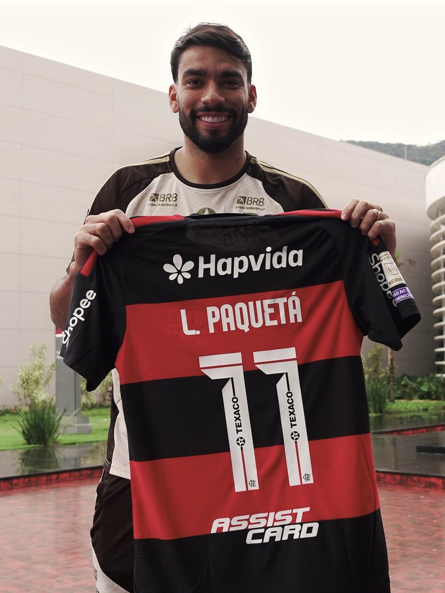 fla_infos's tweet photo. Lucas Paquetá.
1️⃣1️⃣

📸 Adriano Fontes/CRF https://t.co/xZ5G29jbMF