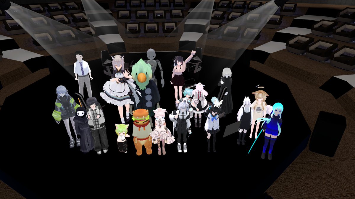 re_sumir's tweet photo. 上げ忘れてたけど集合写真
星を紡ぐものとthe Last Light on Lunaという2つのワールド制作に参加できてとても楽しかったです!!
来年もIVRC頑張ります!!
#IVRC https://t.co/FIiTjrji4i