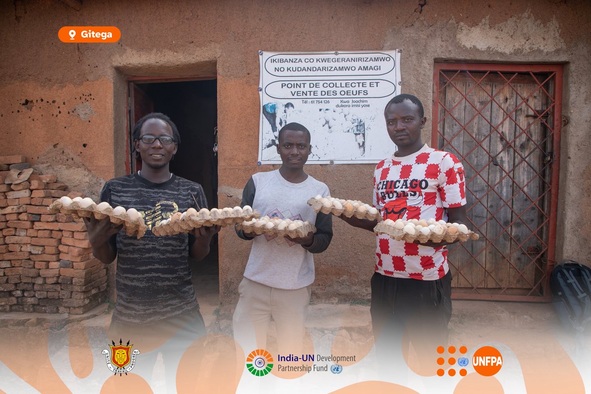 UNFPABurundi's tweet photo. Ces visites ont permis d’identifier les projets les plus prometteurs en vue d’un appui financier. Au-delà de leurs activités économiques, les jeunes entrepreneurs démontrent leur capacité à créer de la valeur et à contribuer au développement de leurs communautés. https://t.co/ORhmY46xng