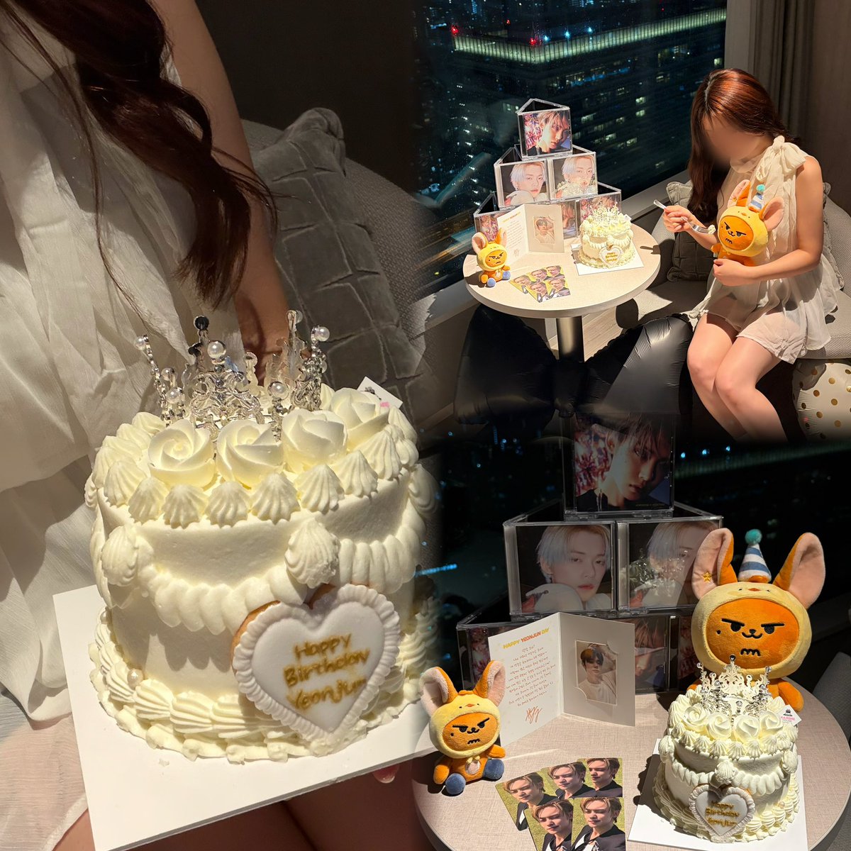 uyuuu_r2's tweet photo. 생일 축하해ꕀ♡
ずっと幸せでいてね*.+ﾟ

#YouAlwaysShineYeonjun 
#바다를닮은쭈니에게높은가을하늘을 
#IceCreamより甘いヨンジュン生誕祭 https://t.co/p0Vs77GakJ