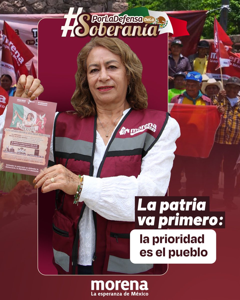 MorenaMichoacan's tweet photo. 🇲🇽 | Las Asambleas Informativas en Defensa de la Transformación y la Soberanía Nacional permiten compartir los avances de la Transformación y reflexionar sobre el presente y futuro de nuestra nación.
 #PorLaDefensaDeLaSoberanía. https://t.co/otCrRq62TN