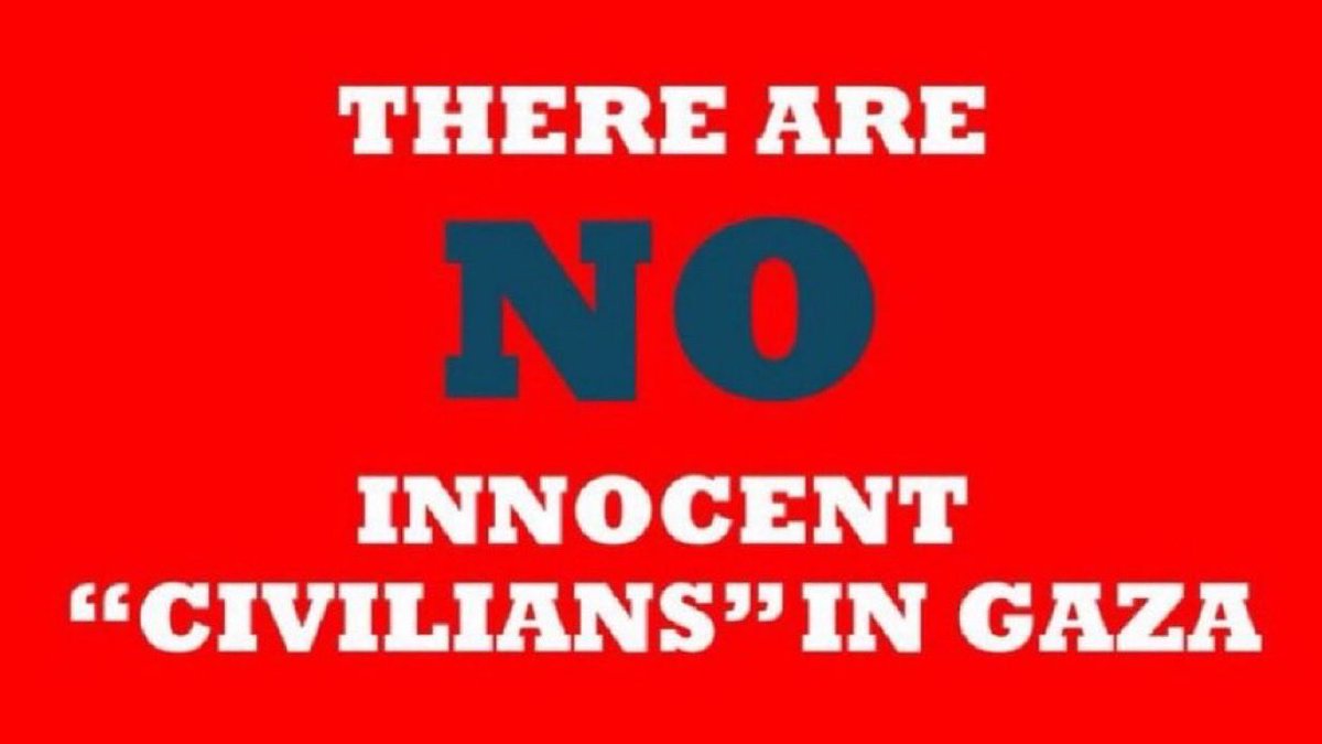 Toekijken's tweet photo. No! Gaza is Hamas! Hamas is vermin 🐀. https://t.co/f1hEnsKSQX