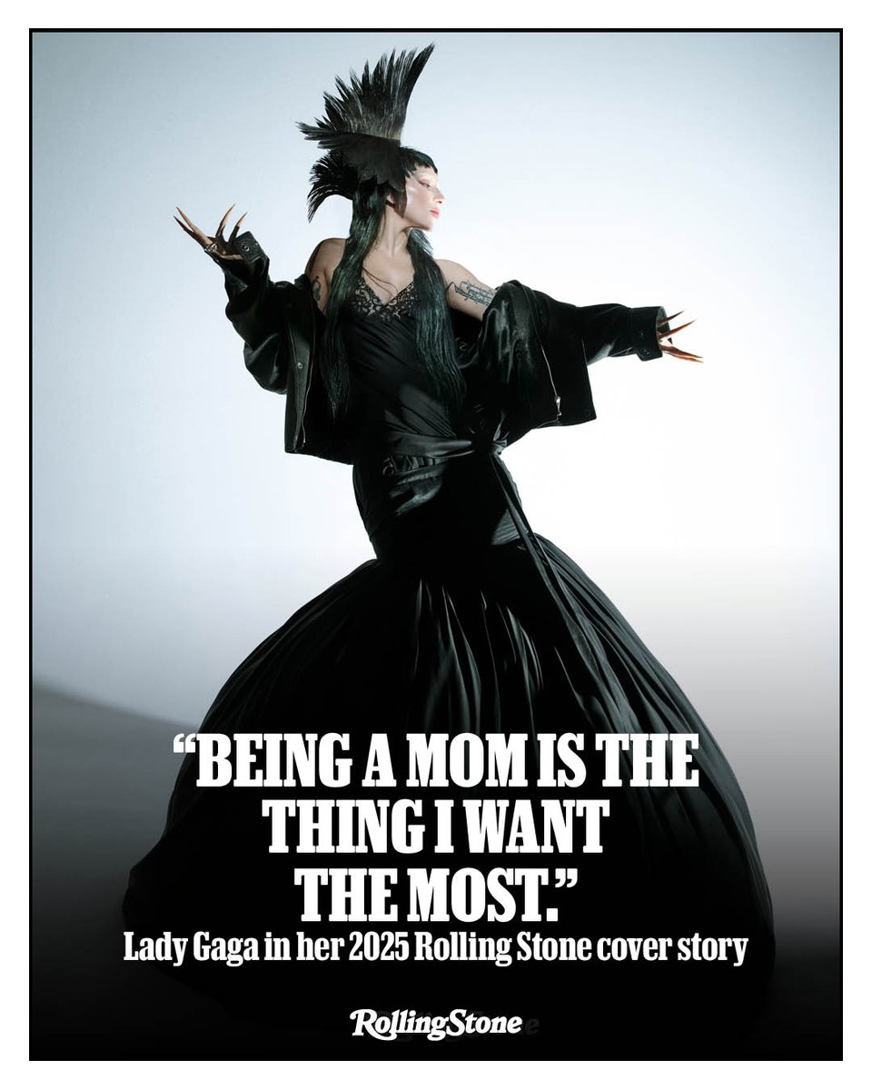 RollingStone's tweet photo. Congratulations, Lady Gaga. 🤍 https://t.co/wbmPM6AWlZ