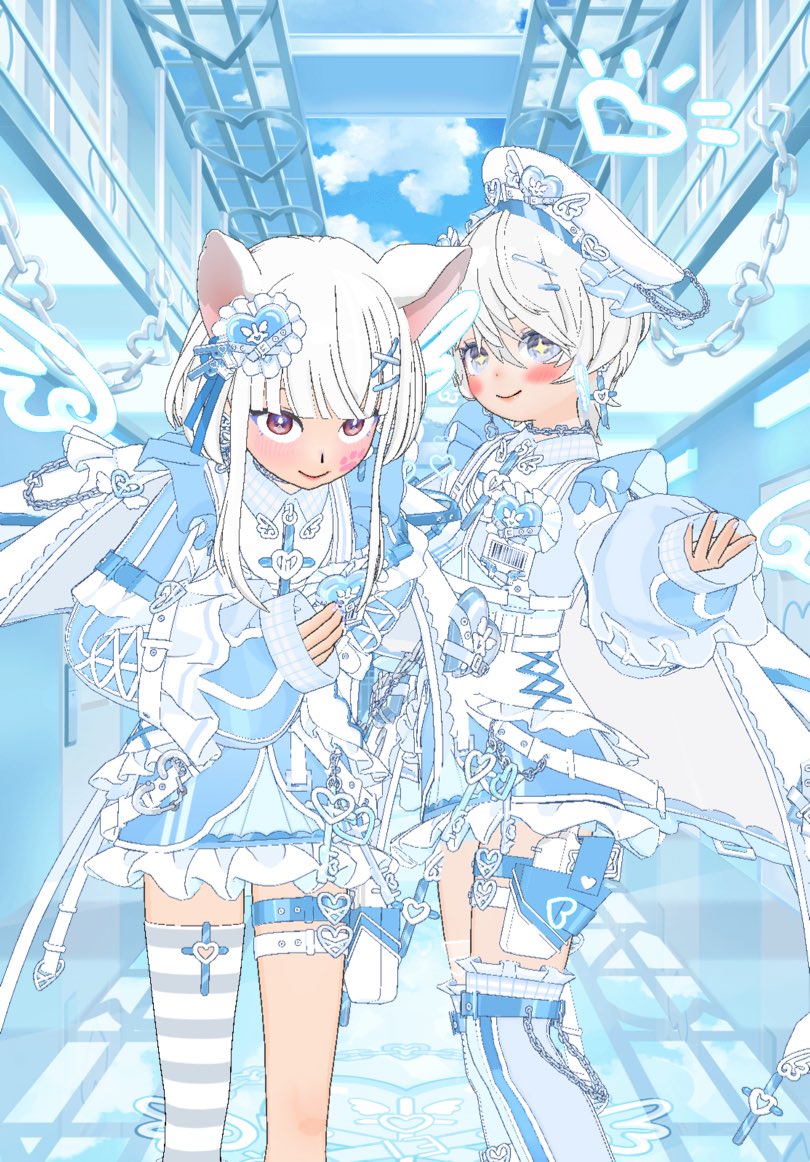 nora_cya's tweet photo. 飴ちゃん来てくれてありがとう🍬🍭

ガンギマリスタイルの奴と可愛い子の写真ですw https://t.co/MnGeWL3wrL