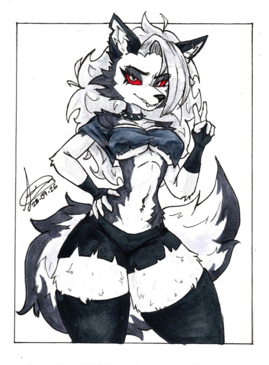 house11331's tweet photo. Me parece que los lobas están tomando el control 😈😈
#furryartㅤ #loona  #HelluvaBoss‌fanart https://t.co/VWQBBUDsk6
