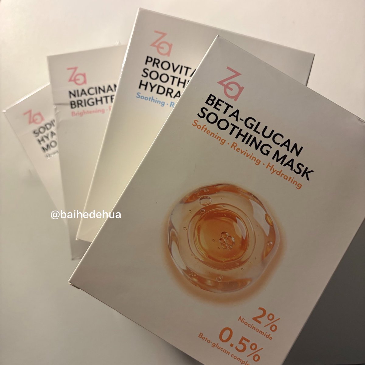 baihedehua's tweet photo. ยกให้เป็นมาส์กตัวโปรดแห่งปีเลยคับ Za Facial Mask ตอนนี้มีทั้งหมด 7 สูตร เลือกตามสภาพผิวได้เลยค่า เค้าเอฟมากะใช้ยาว ๆ 4 กล่อง 40 แผ่นจุก ๆ มาส์กทุกวันได้เลย confirm อีกเสียงว่าผิวหน้าดีขึ้นจิง หน้าชุ่มชื้น อิ่มฟู ดูสุขภาพดีขึ้นมาก แต่งหน้าก็ติดทนขึ้นด้วย ผิวฉ่ำ โกลว์มาก ๆ 🫧🌸✨ https://t.co/EtTZZER8Sa