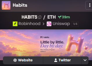 Habitsdotcx's tweet photo. DEX updated! https://t.co/XS20vZf0b1