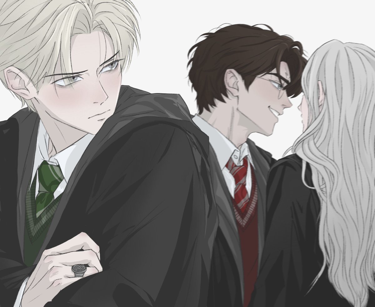 outkyein's tweet photo. #hpdm #drarry #해리드레 
Jealousy https://t.co/9Kp0OOy0aV