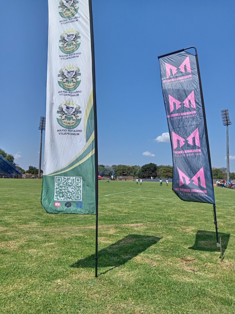 Munghana's tweet photo. Munghana lonene FM yi seketela Greater Giyani Municipality Mayor's Cup final a Giyani Stadium. https://t.co/oaEIDsh6VJ