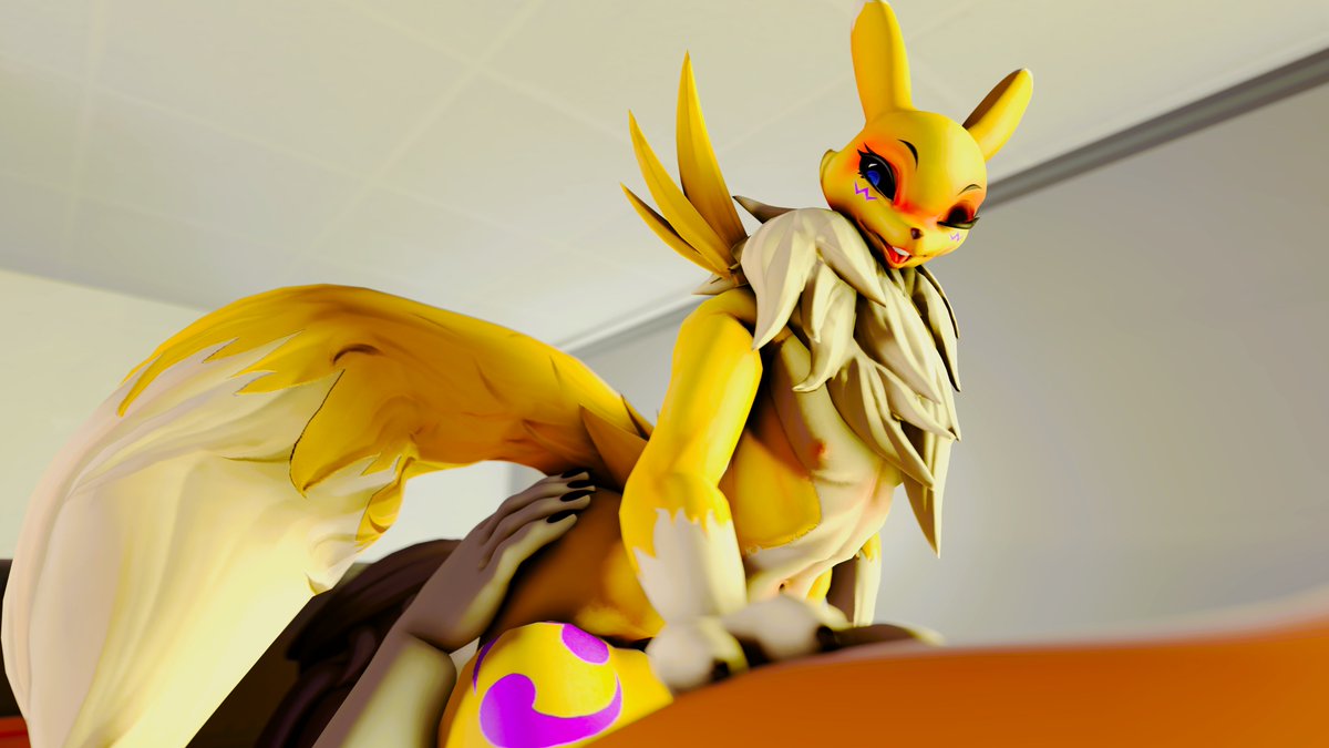FCrowd27's tweet photo. Getting atop and bottom in 𝟲𝟵 𝗣𝗼𝘀𝗲 🔞
========
@FoxibikiN 
========
𝙈𝙤𝙙𝙚𝙡𝙨:
Renamon - @bom39_twit 
MeowSkull - @Project_RB_ 

#Yifftember2026 #NSFW #SixtyNine #Sex #Furry #Renamon #nude #femboy #fortnite #SFM https://t.co/mcfUqLt8q0