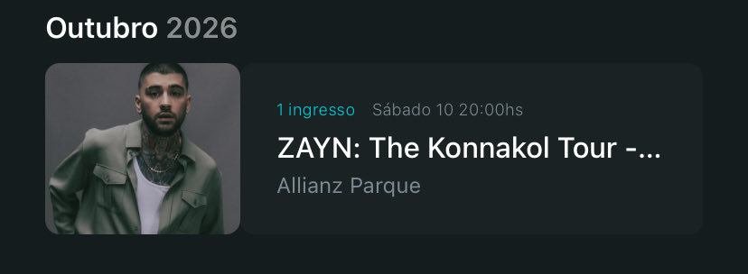 maspqlari's tweet photo. @ZaynSquadBrasil @zaynbrupdate VENDO UM INGRESSO ZAYN KONNAKOL TOUR

Meia estudante - cadeira inferior

300 reais  (preciso vender logo p pagar uma conta 😅) https://t.co/Pa6qsjdT0i