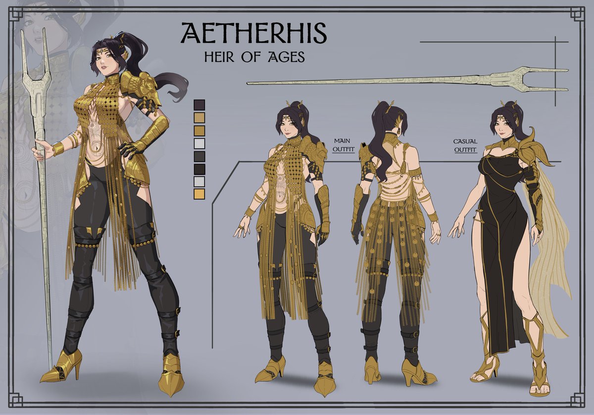NeonLaboratory's tweet photo. Aetherhis character sheet 
character by Asteria|

#neonlab #oc #charactersheet #fantasy #dnd https://t.co/KUCRiB8CHu