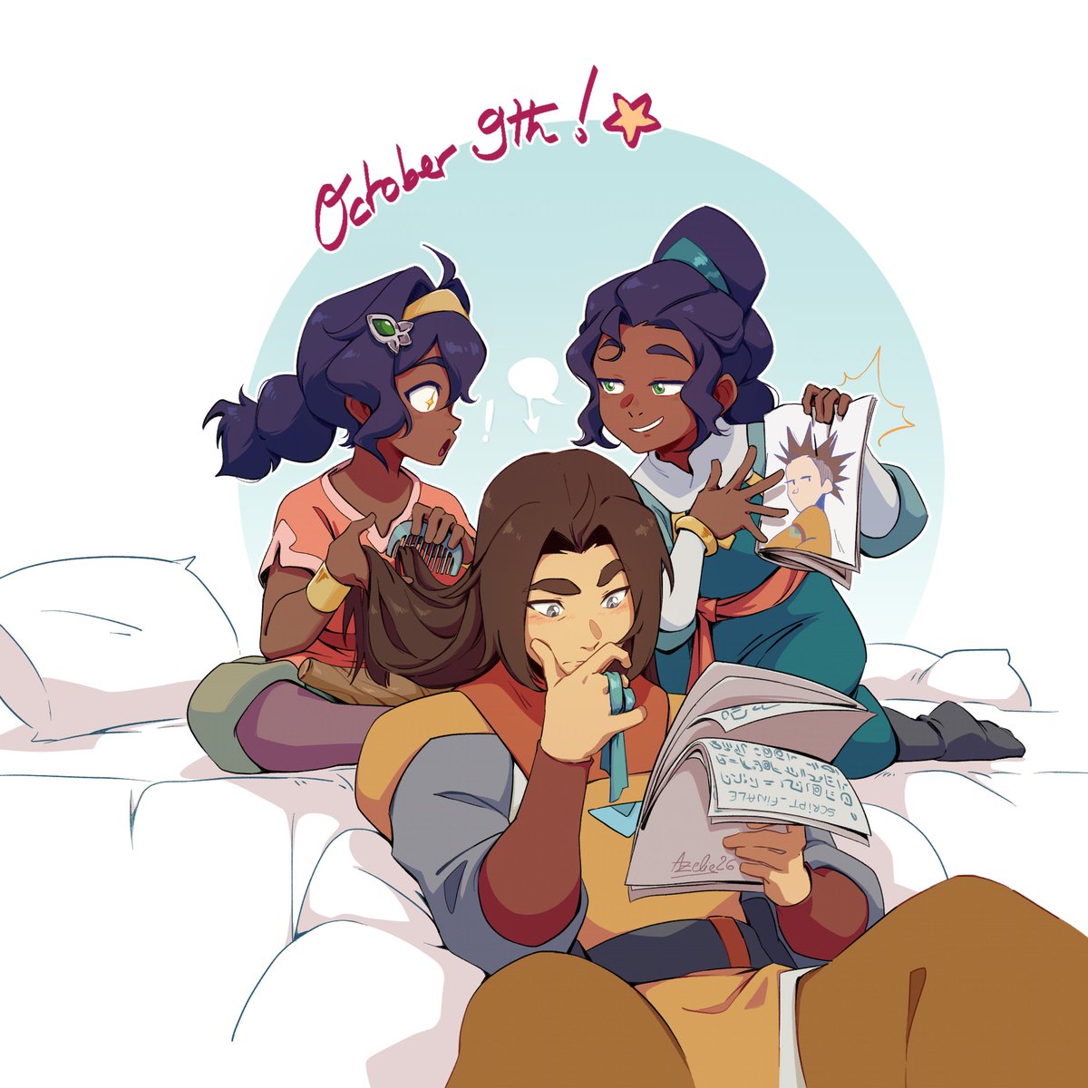 azy_arty's tweet photo. For more than two years now, I've had the incredible chance and pleasure to animate those guys (and more) on Avatar Seven Havens 🌊⛰️🔥🍃
And soon, you'll get to meet them all and I'm both hyped and scared ✨

#avatar #avsh #avatarsevenhavens #nickelodeon #avatarthelastairbender https://t.co/fTFxcM6Ulp