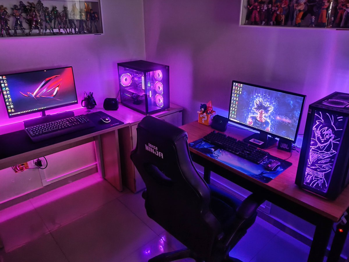 rpaliosa's tweet photo. #SETUPLOCKGAMER Pode fritar, são dois setups, o meu e do meu filho!
Ryzen 7 5700X3D      
MB B550 Asus Tuf     
Ram 16gb XPG Spectrix
RTX 3070 Asus Dual  
NVME KingSpec 512gb
Teclado Logitec G213
Mouse logitec G203  
Fonte Gigabyte 700w 
Monitor 24' LG https://t.co/p7CAZ2e2oZ