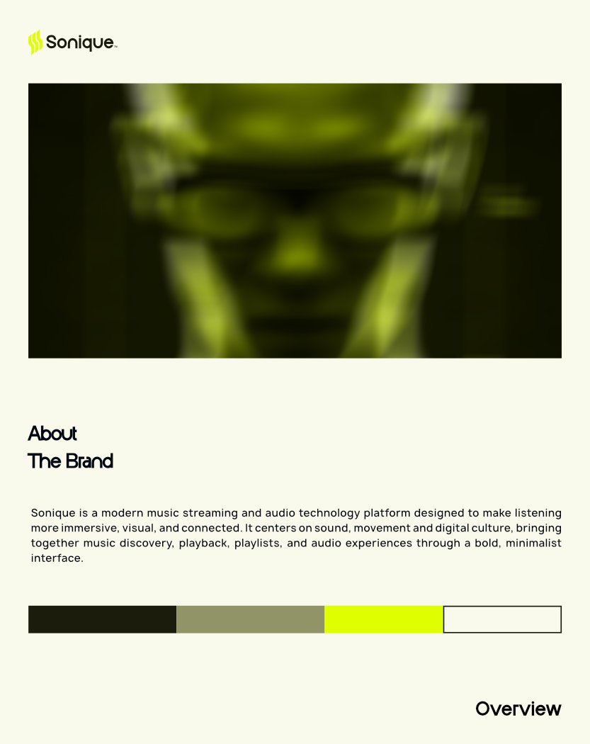 byinnk's tweet photo. As a brand designer, I’m always interested in how an idea can become a visual experience.

So I created Sonique a music app concept built around the relationship between sound, identity, and visual expression.

#benedictekpeakhena #byinnk #BrandDesign #design https://t.co/yV49NhC1fc