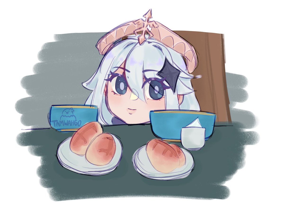 dailypaimon's tweet photo. i drew it kinda #paimon https://t.co/wodHvraKNT