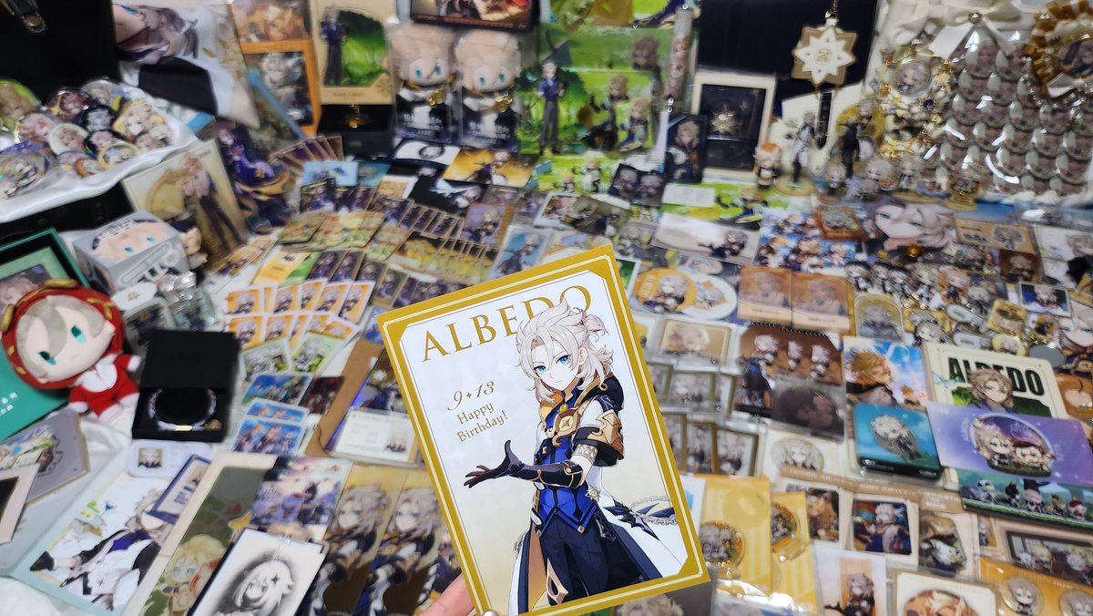 pl0m_12's tweet photo. Happy birthday💛

#albedo
#アルベド生2026
#原神_キャラ生誕祭
#GenshinImpact https://t.co/sLY88QXcnT