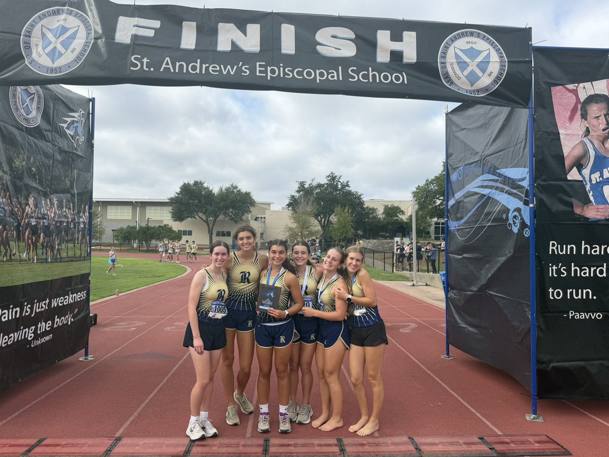 RSA_Athletics's tweet photo. What a way to open the XC season!🔥
Knights showed up to compete &amp; run with JOY! 
🥇 VG – 2nd
🥇 JVB – 2nd
💪 VB – 6th
Huge shoutout to every parent and student who came out to support the team. The energy was unreal 🙌
Let’s keep this momentum rolling! #KnightsXC #RunWithJoy https://t.co/F1gcjeO3CZ
