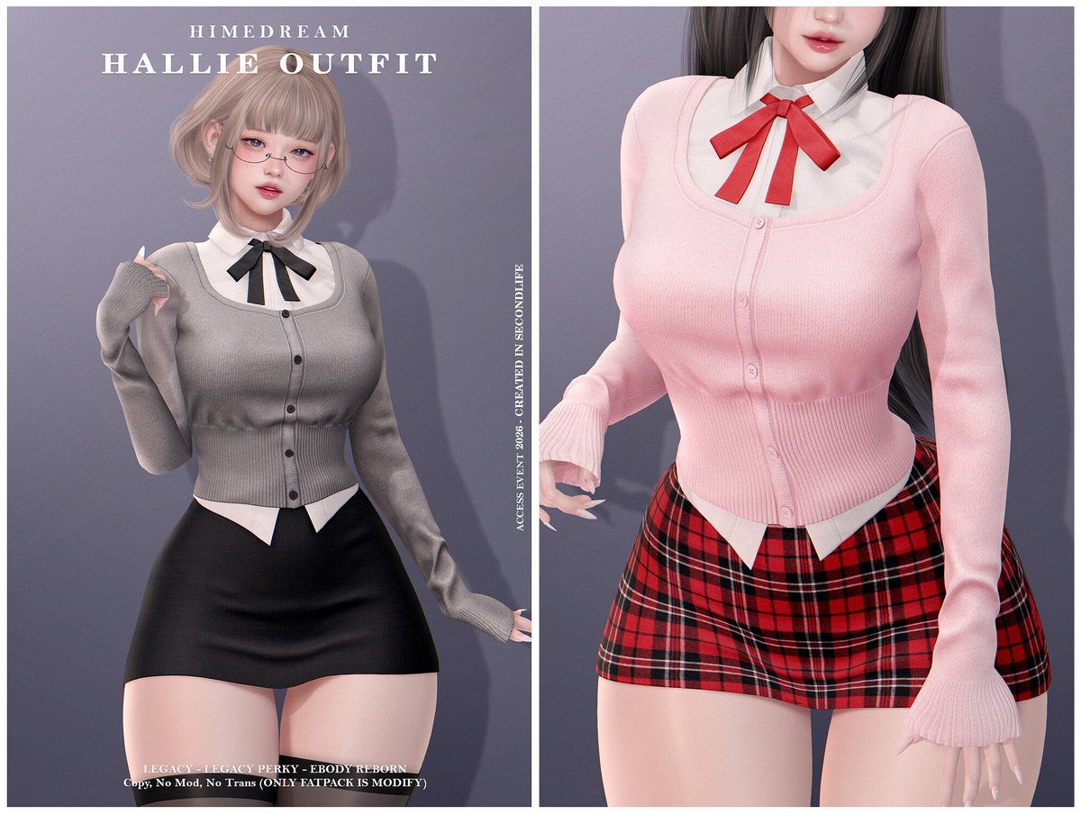 KawaiiFeedSL's tweet photo. {HIME*DREAM} Hallie Outfit @ Access〡Taxi: https://t.co/zcuqPlLeMC
#SecondLife #HimeDream #Access #Secondlifeevent #Secondlifecontent #KawaiiFeed https://t.co/pPTjiLOyq3
