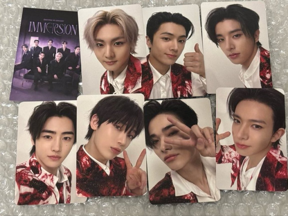 bpx5ky's tweet photo. ENHYPEN VR Concert Box - IMMERSION Package
엔하이픈 브이알 포카 세트 양도 4.0
enhypen wts poca https://t.co/xAOuThixTf