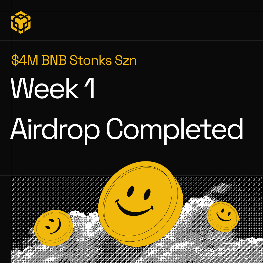 BNBCHAIN's tweet photo. Week 1 winners, time to check your wallets.

A total of $400K in BNB has been airdropped to winning wallets, powered by @BinanceWallet!

Week 1 is now wrapped. Week 2 is loading.

You running it back? 👀 https://t.co/8UZqbKvD8h