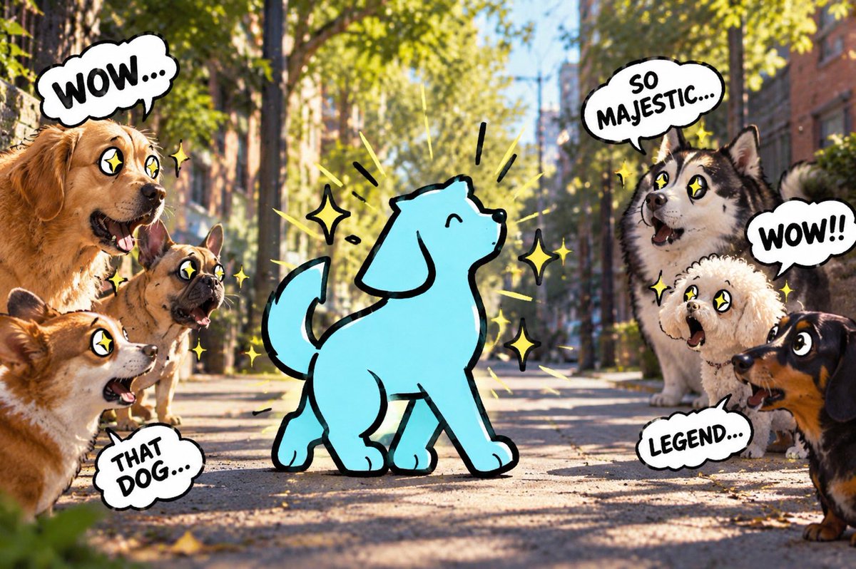 STONKDOG_SF's tweet photo. Just casually walking around mogging everyone.

$STONKDOG https://t.co/RWf9CRHLe9