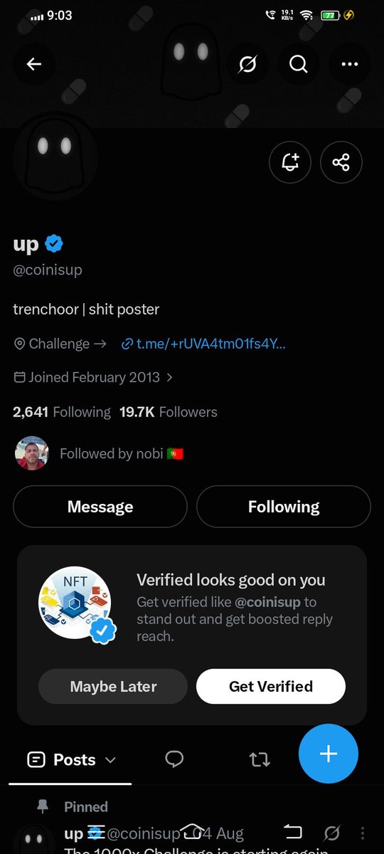Raj69253935's tweet photo. @coinisup Sol address BucrDxsCHzyLvB7g19hHLCKXraULoobjt1q3G65FpueJ https://t.co/hqLCvOiFDz