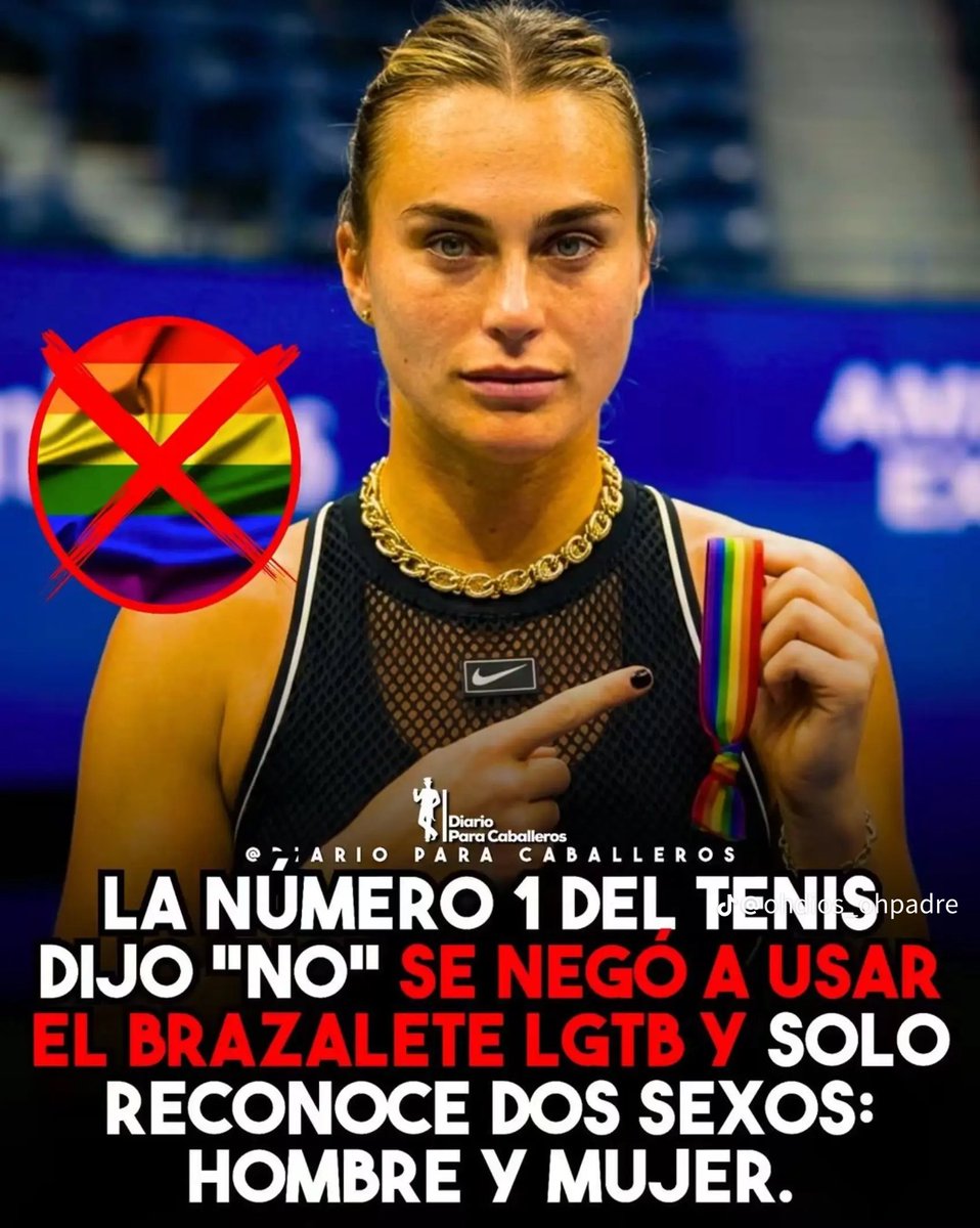JavimaM72404's tweet photo. Mientras la Ciencia no demuestre que el ser humano ya dejó de ser un "mamifero", y que los mamíferos NO son "Hermafroditas", y solo tienen dos sexos, no debes usar nunca una insignia que vaya contra la ciencia, y esta deportista es inteligente y lo tiene claro. ;-) https://t.co/xLWUavSoRX