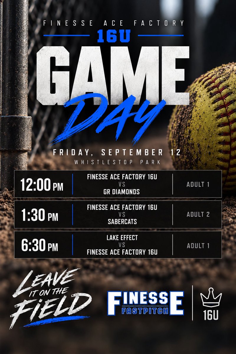 MollyRowe2028's tweet photo. GAME DAY!! Let’s go!!
Molly Rowe #5 | SS 2B UTL | LHH Slapper
@FinesseAce16u @FinesseOrg @pizz1414 @AlmaScotsSB @CalvinSoftball @Brander_HopeSB @Northwoodsball #uncommitted #recruiting #shortstop #lhh #slapper @SBRRetweets @TopPreps @NatlSBRecruit @FieldLevelSB @MIBlueChip https://t.co/62FmCSiiIQ