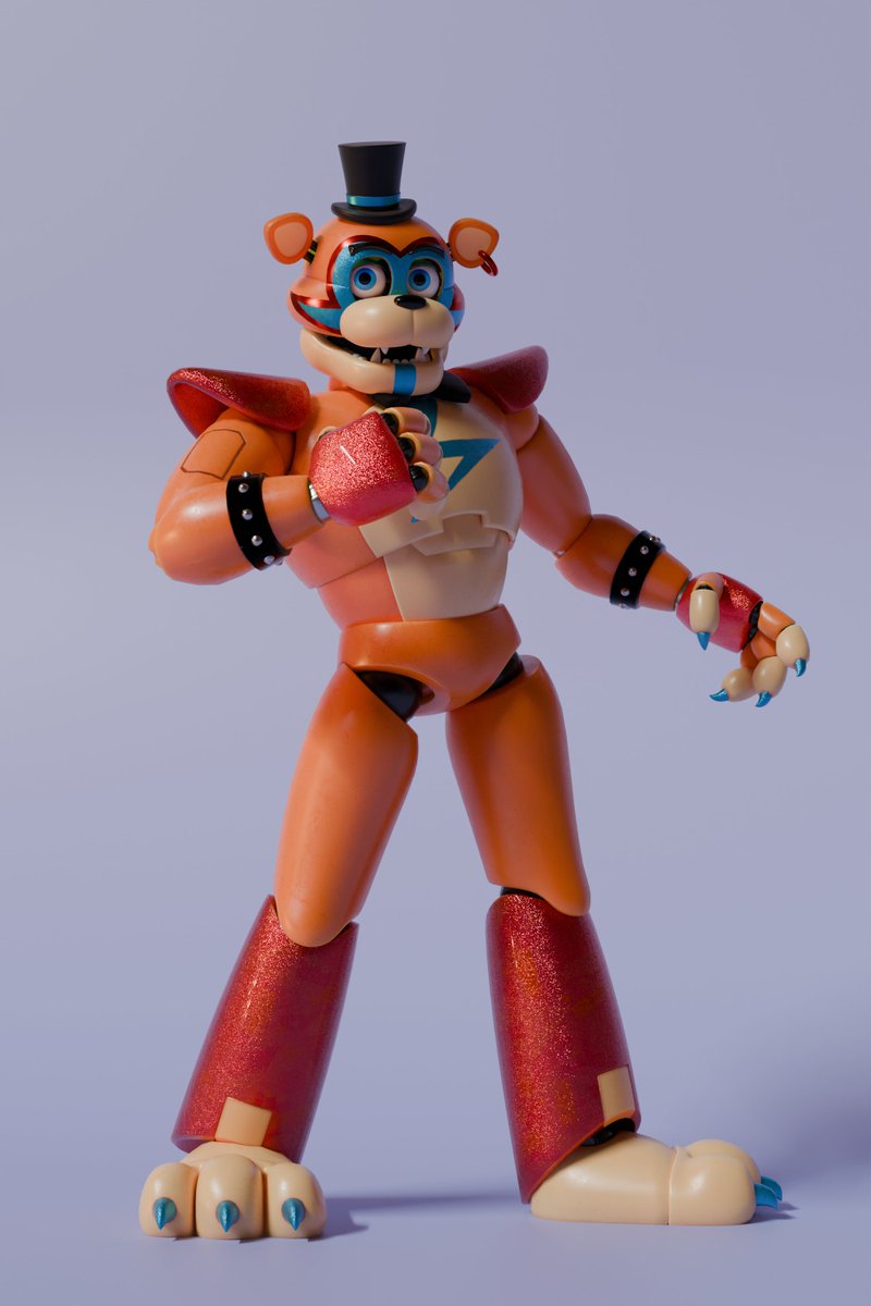 Alogeno123's tweet photo. glamrock edition and retextured release!! (for Blender) 

Model base by @Just_Busters 

Rules: 
- Give credit when using 
- No NSFW/Rule 34 
- Have fun ;b
  download:https://t.co/IqSl2veKOa 

 #fnaf #glamrockfreddy #roxannewolf #mongomerygator #blender #glamrockchica #fnafsb https://t.co/vKmxrspXxv