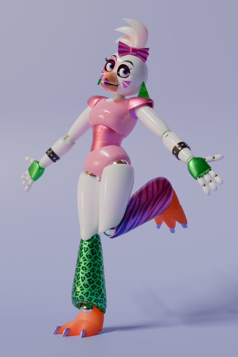 Alogeno123's tweet photo. glamrock edition and retextured release!! (for Blender) 

Model base by @Just_Busters 

Rules: 
- Give credit when using 
- No NSFW/Rule 34 
- Have fun ;b
  download:https://t.co/IqSl2veKOa 

 #fnaf #glamrockfreddy #roxannewolf #mongomerygator #blender #glamrockchica #fnafsb https://t.co/vKmxrspXxv