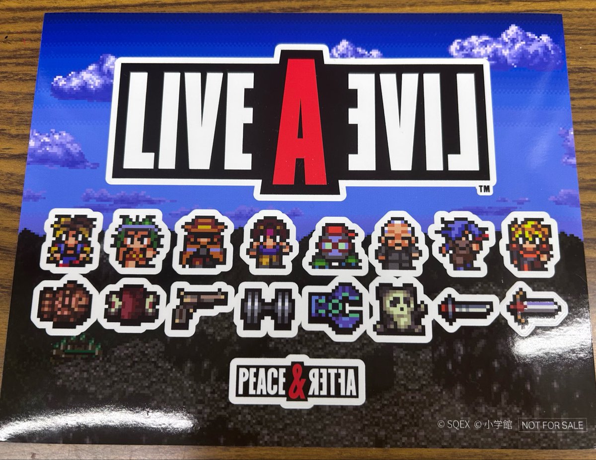 LAL_PROM's tweet photo. 📣本日 『LIVE A LIVE』32周年記念POPUP at 書泉ブックタワー最終日！
 
CANVAS ARTの主人公＆時田P、生島さんの原画、周年イラストなど、どうぞ見学だけでもぜひお越しください。

書泉さん、最終日もよろしくお願いいたします🙇
#LAL32 #ライブアライブ https://t.co/qIz1Dn4pPU