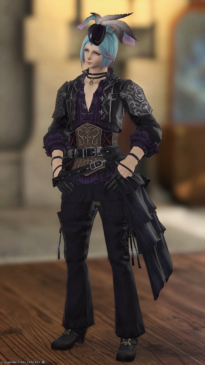 45_FF14's tweet photo. 🖤💜

#FF14 #うさお https://t.co/HkuurgFcTA