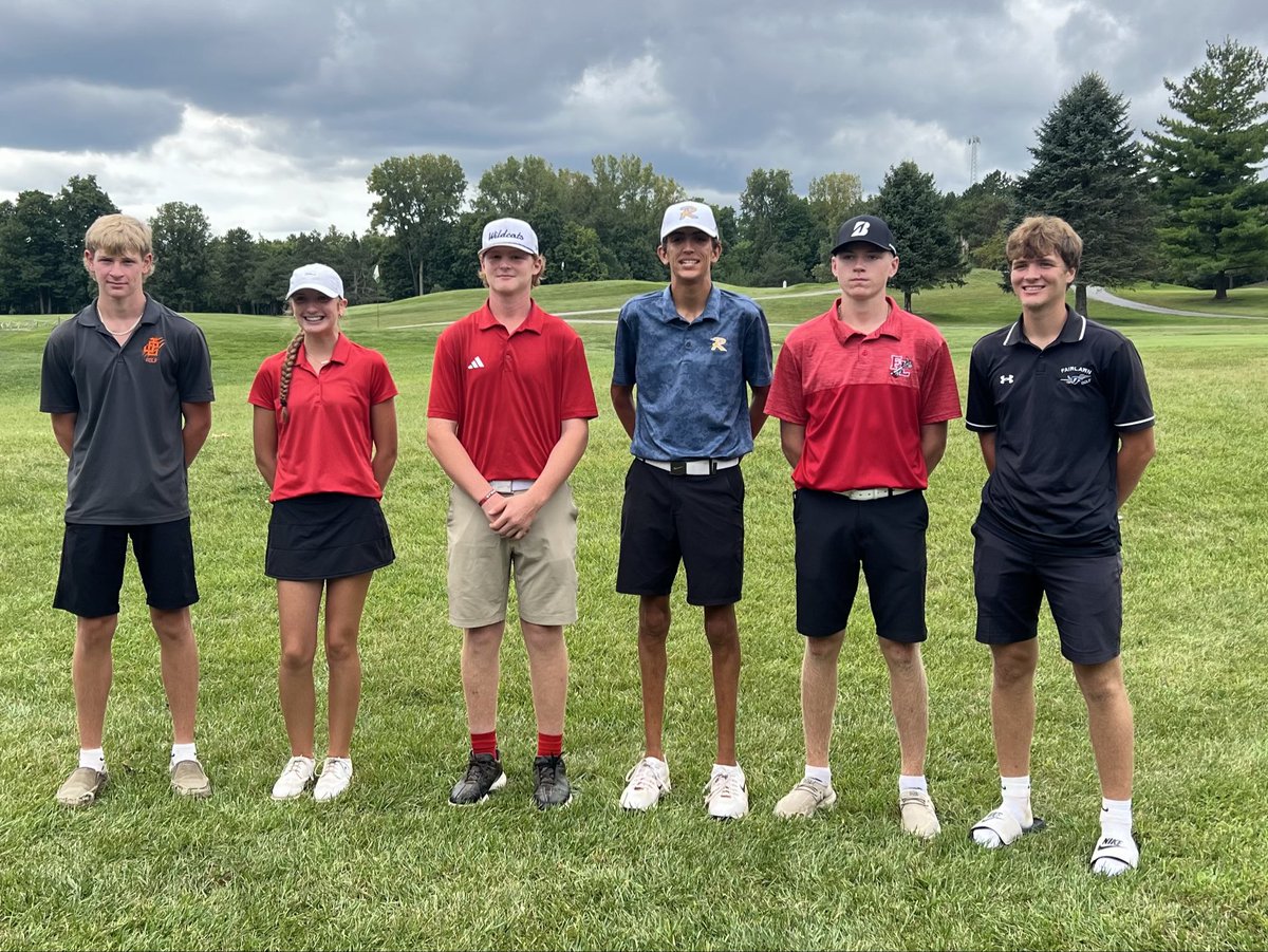 MiamiValleyGolf's tweet photo. Shoutout to Laney White from #Houston High. She received Honorable Mention for her season in the #SCAL after finishing 8th in the league tournament . She led her team to a 5th place finish -and she hit from the men's tees ⛳️
https://t.co/dJpv26S6fh
#miamivalleygolf #girlsgolf https://t.co/l0K4r15NU7