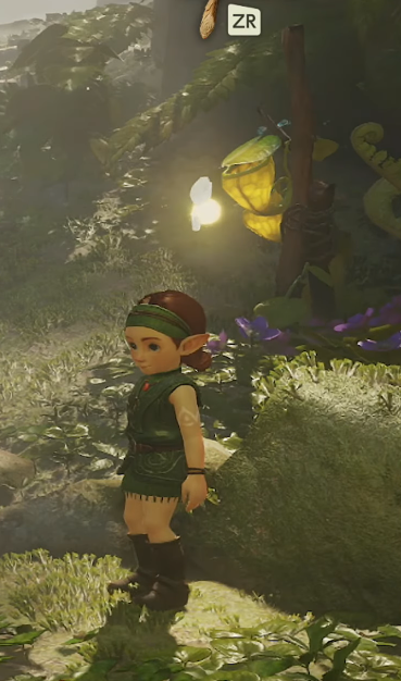 PaintedSkyloft's tweet photo. THE OCARINA OF TIME REMAKES LIL GLOW PLANTS ARE UPRIGHT BUT IN TEARS OF THE KINGDOM THEY'RE BENT OVER! MAYBE FROM AGE? MY HEART I CAN'T 🥹 https://t.co/MOZuWNbQ15