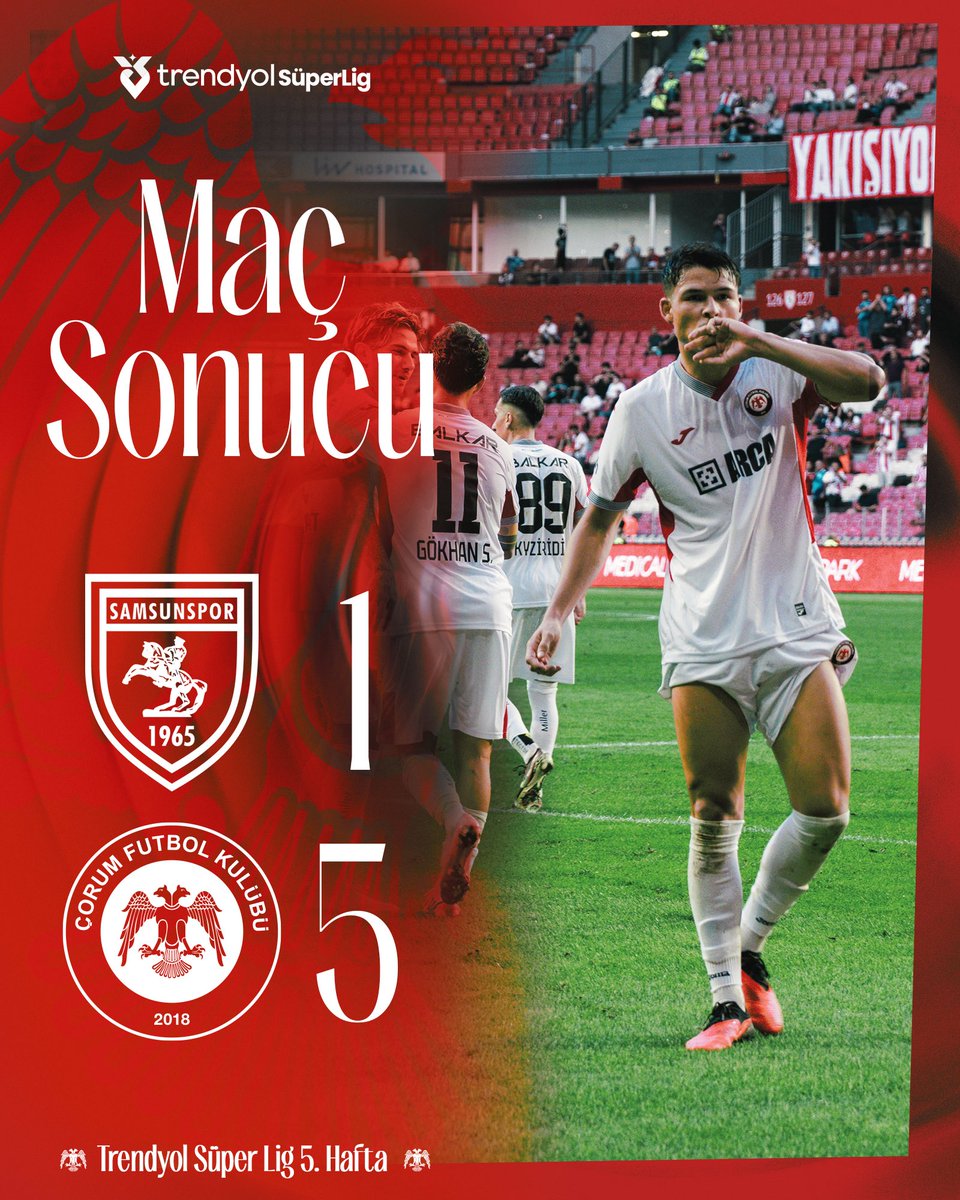 corumfk's tweet photo. MAÇ SONUCU | 1-5

#SAMvÇFK https://t.co/bWqJQZKNkY