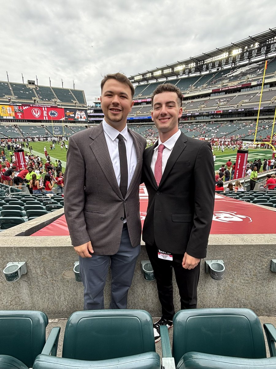 maxblakelock's tweet photo. On the call for Temple vs. Penn State with @CharlieHalikman live at 12 on @WHIP_Sports YouTube. Tune in!

https://t.co/AxwQ74yize https://t.co/OxnPr0cMNx