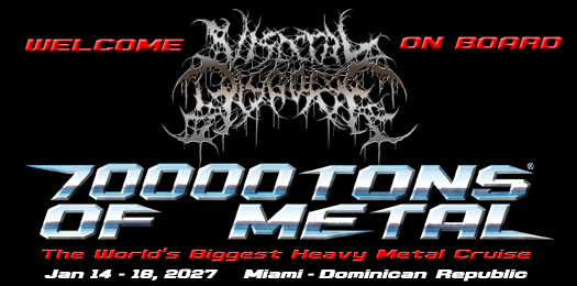 70000tons's tweet photo. @VisceralDisgorg joins us onboard #70000TONS OF METAL 2027, The Original, The World's Biggest Heavy #MetalCruise!

One of their two sets will feature an exclusive ALBUM LIVE WORLD PREMIERE of songs from their forthcoming album!

A cosmic scar is forming... enter the ‘S’ingularity https://t.co/l9O6GQIum0